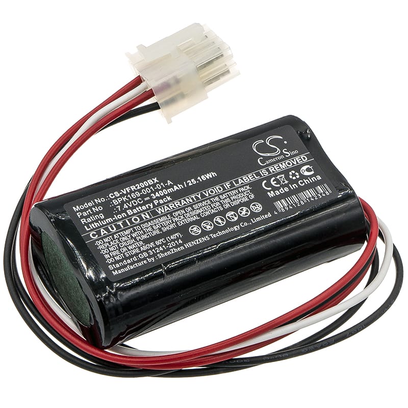Batteri till Verifone PCA169-001-01 mfl - 3.400 mAh