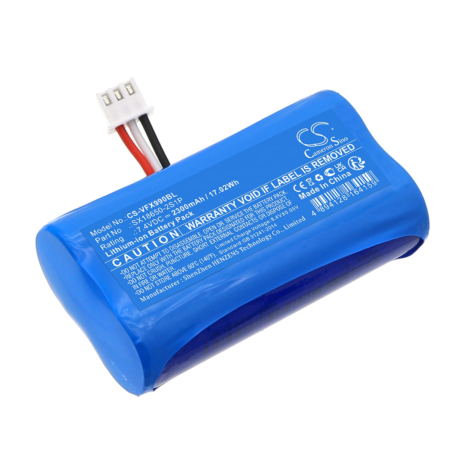 Batteri till Verifone X970 mfl - 2.300 mAh