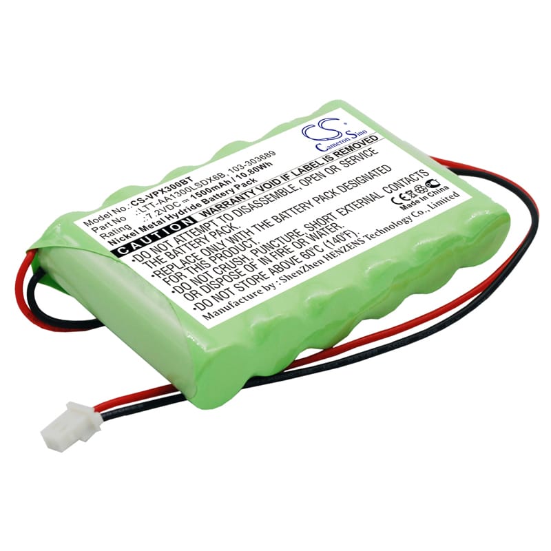 Batteri till Visonic PowerMaster 30 Control Panel mfl - 1.500 mAh