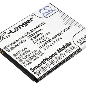 Batteri till ZTE Blade A465 mfl - 2.200 mAh