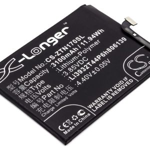 Batteri till ZTE Nubia Z17 mfl - 3.100 mAh