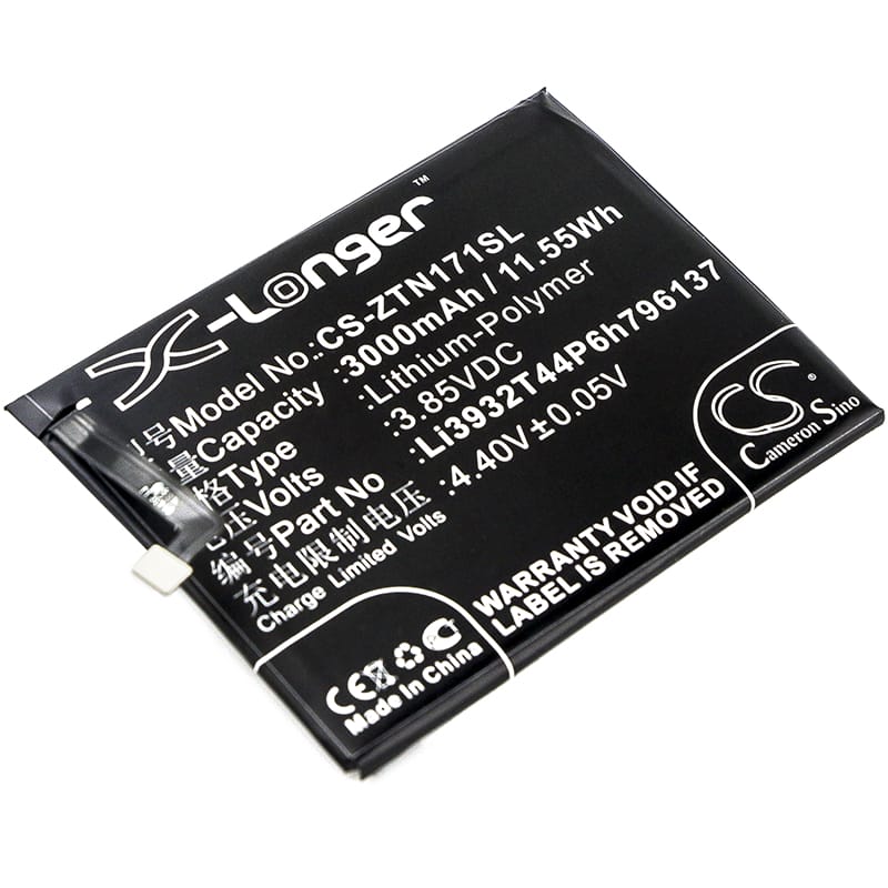 Batteri till ZTE Nubia Z17 Mini mfl - 3.000 mAh