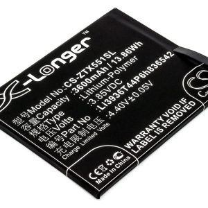 Batteri till ZTE Nubia M2 mfl - 3.600 mAh