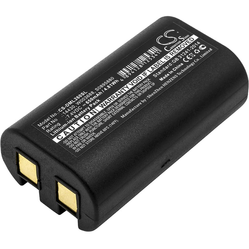 Batteri till Dymo 260P mfl - 650 mAh