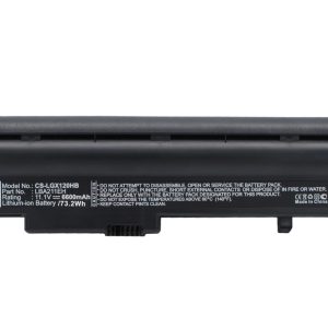 Batteri till LG X120 / X130 - 6.600 mAh - Svart