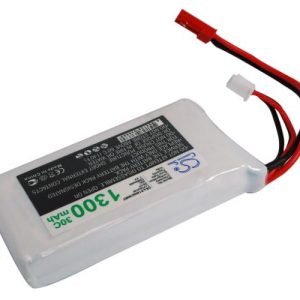 LiPo 2 cell - 7.4 V - 1.300 mAh