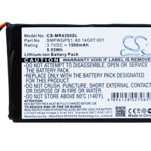 Batteri till Magellan Maestro 4000 mfl