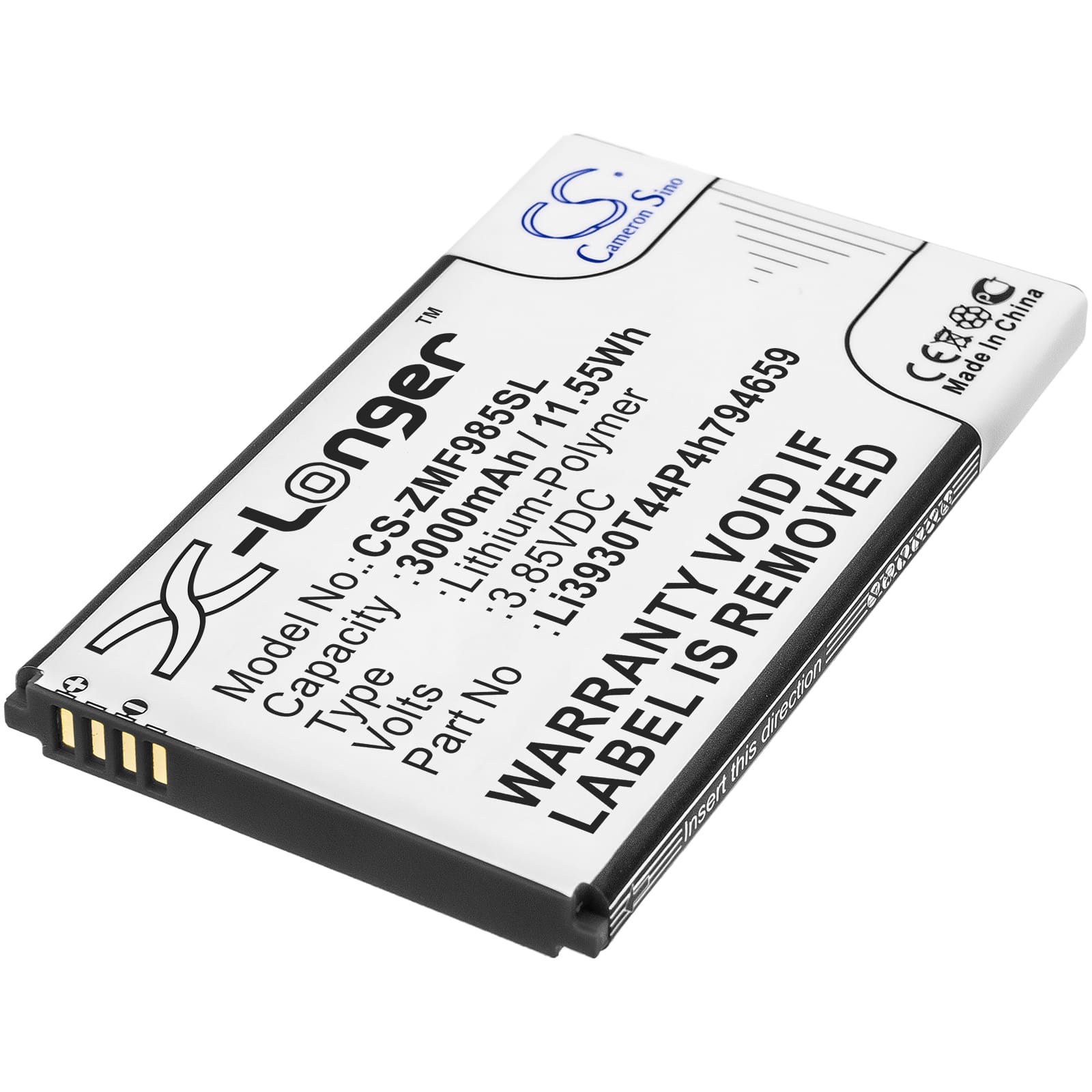 Batteri till ZTE MF288 mfl - 3.000 mAh