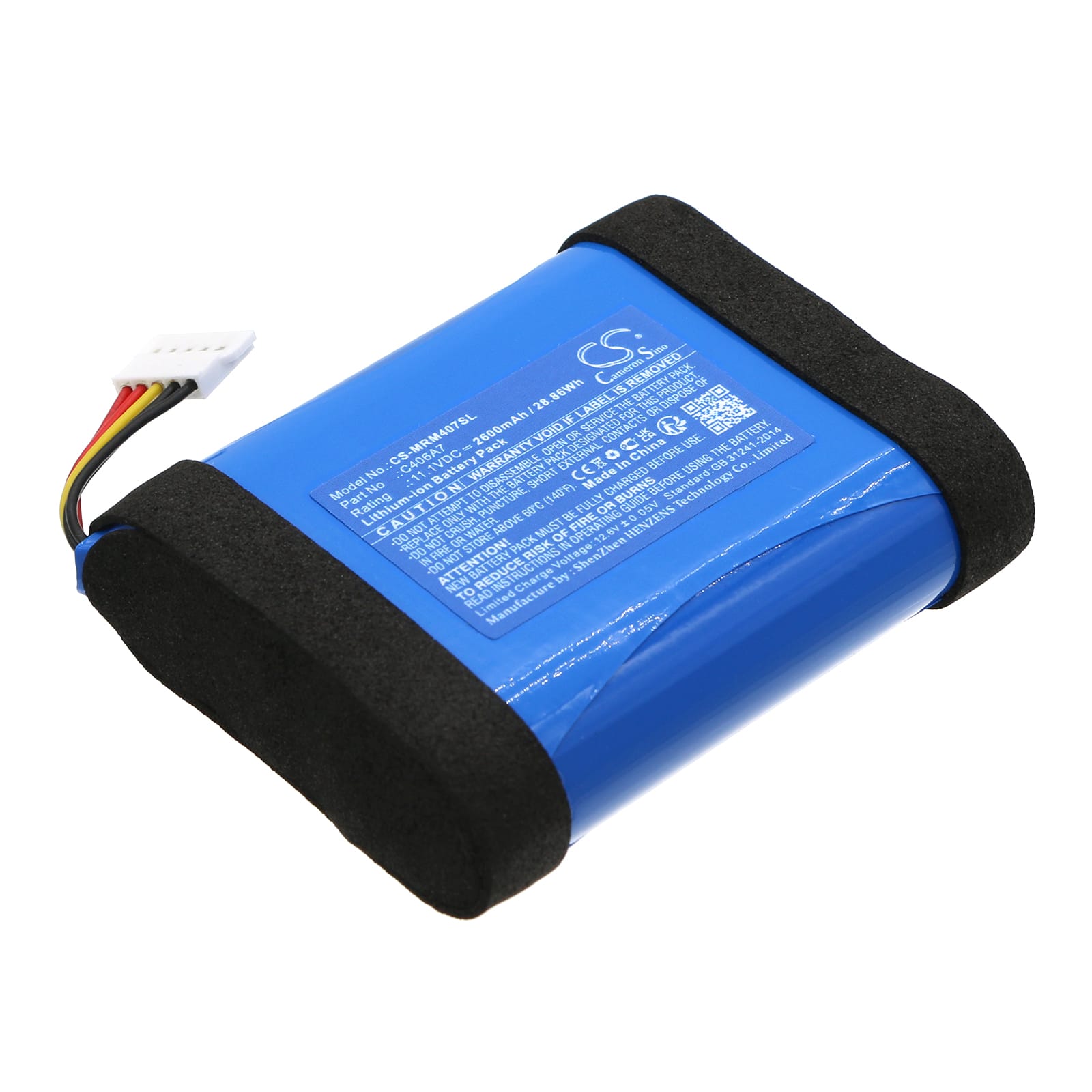 Batteri till Marshall Middleton mfl - 2.600 mAh