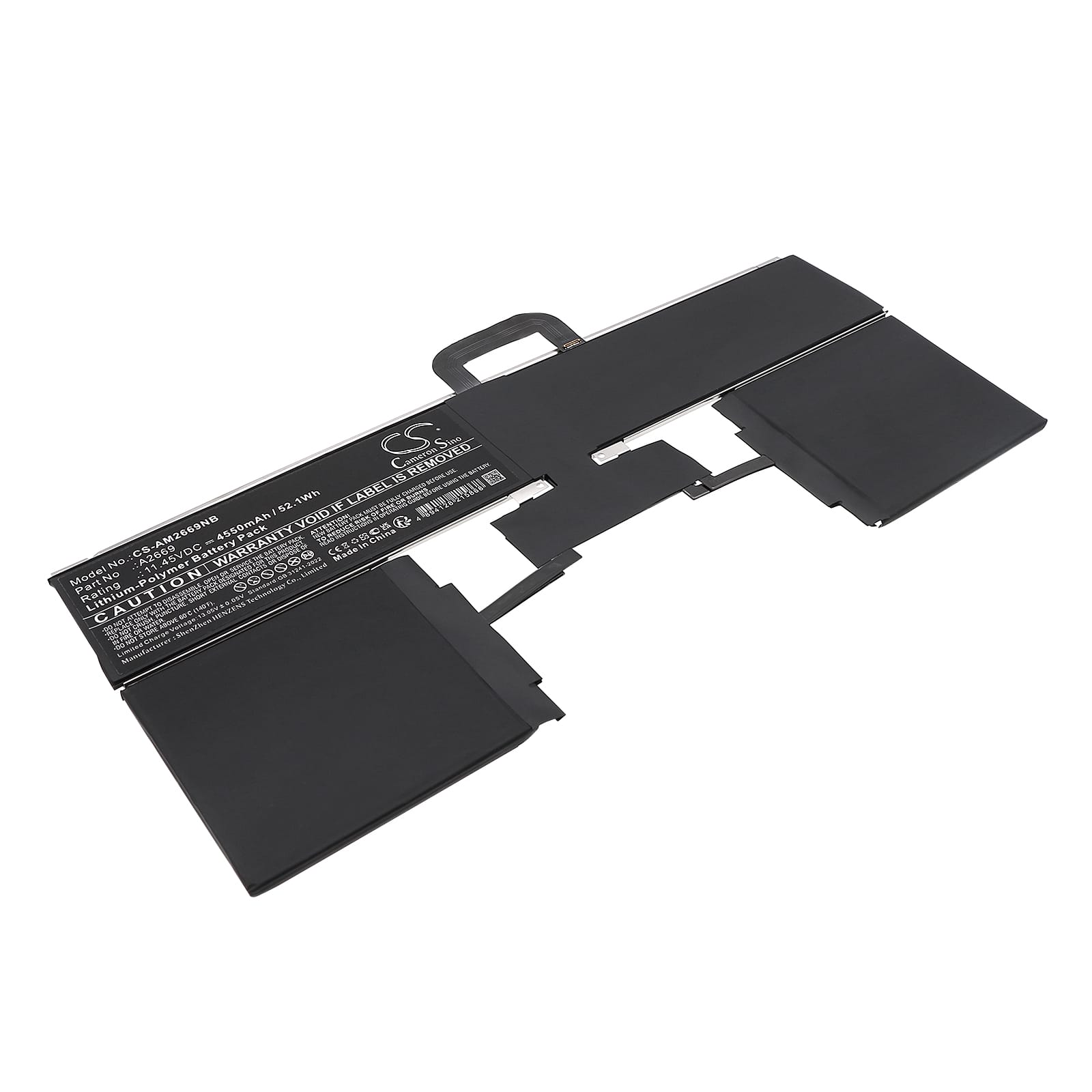 Batteri till Apple Macbook Air 13" M2 mfl - 4.550 mAh