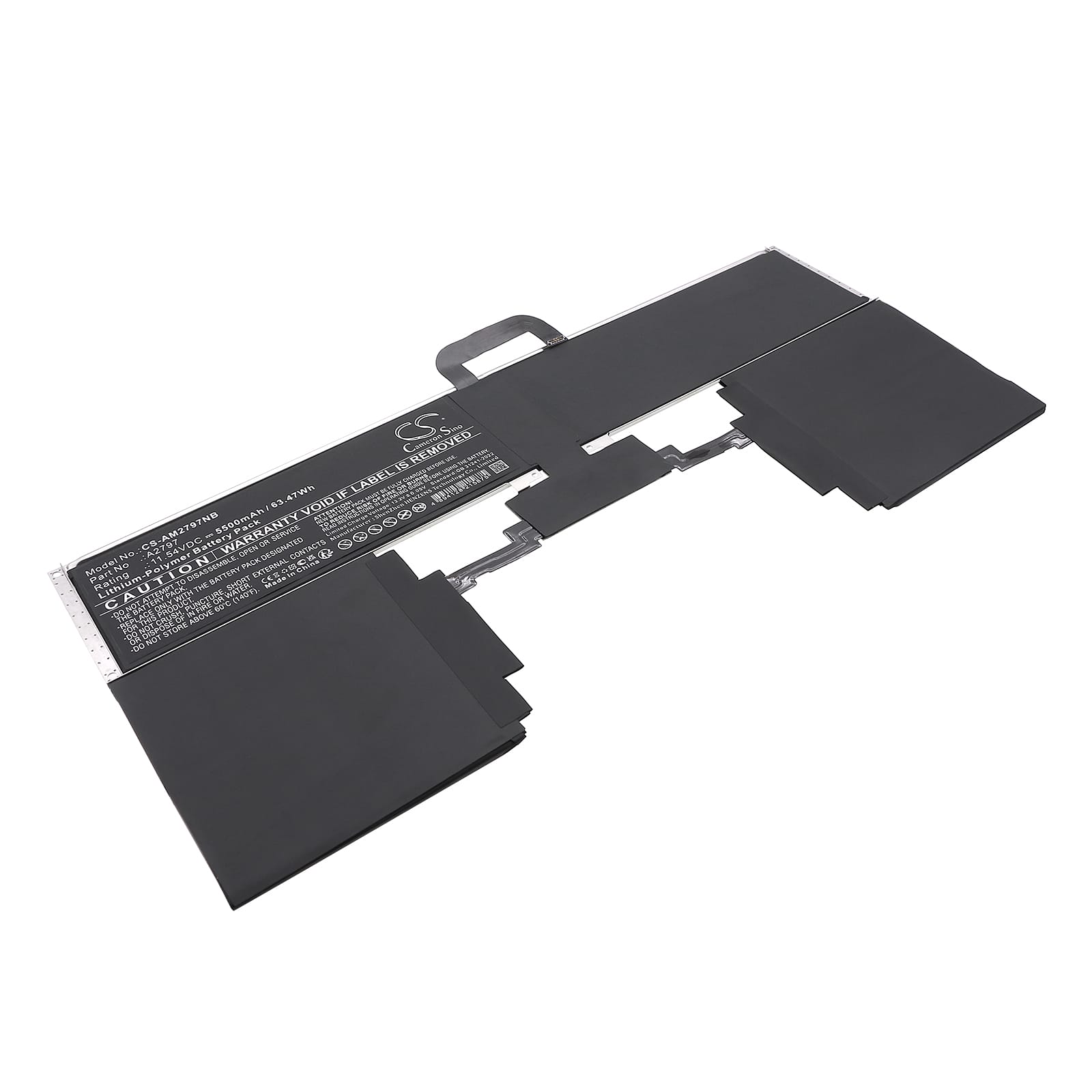 Batteri till Apple Macbook Air 15.3 M2 mfl - 5.500 mAh